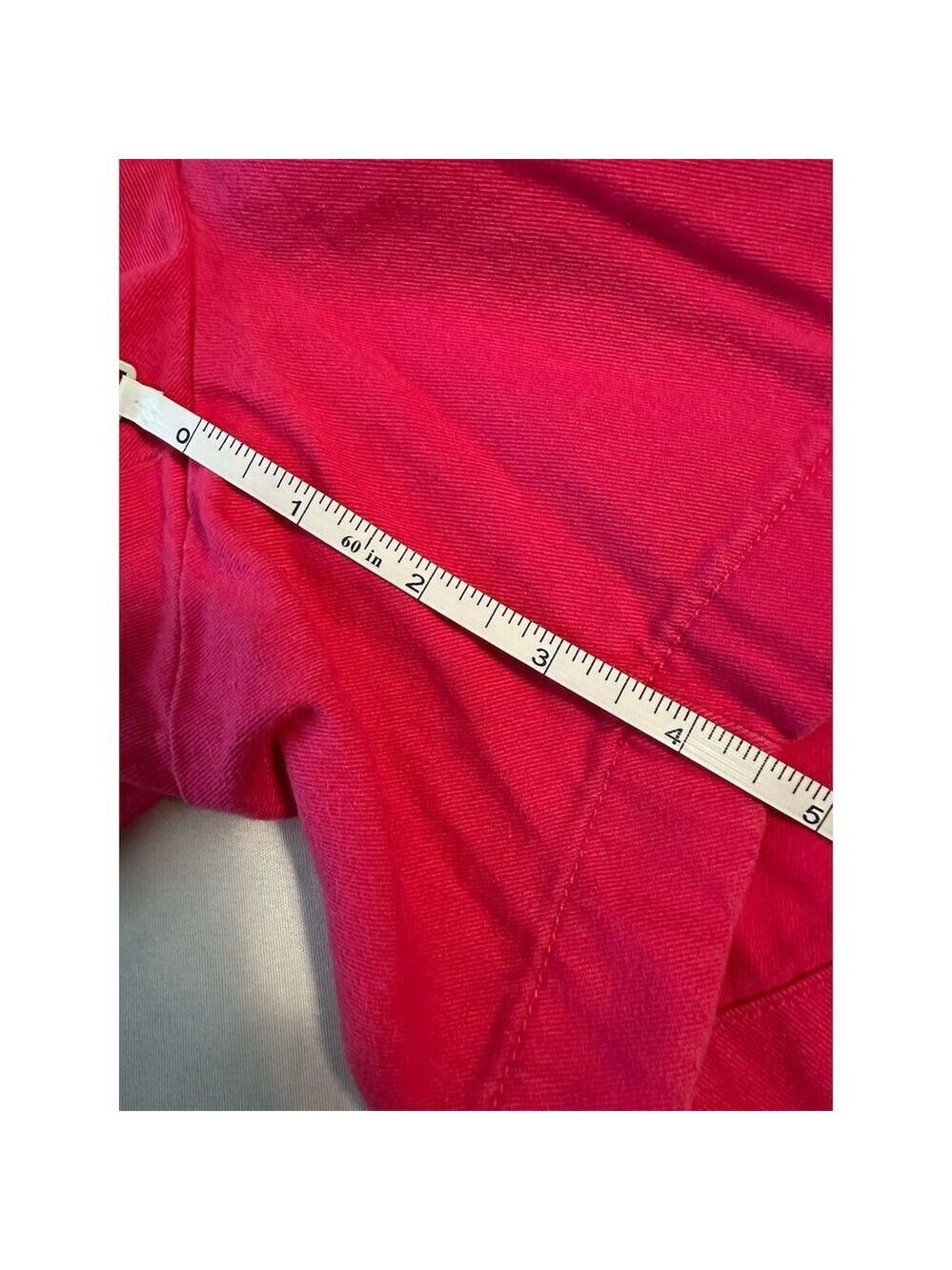 J. Crew Women's Pink Chino Shorts Size 6 Mid Rise Classic Fit - Picture 7 of 7